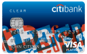 Citibank Clear Platinum credit card