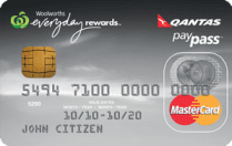 Woollies everyday rewards card