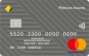 Discontinued: Commonwealth Bank Platinum Awards Credit Card