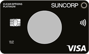 Suncorp Clear Options Platinum Credit Card