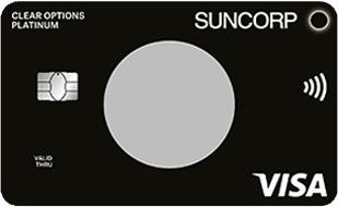 Suncorp Clear Options Platinum Credit Card