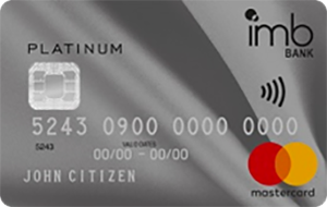 IMB Platinum Rewards Mastercard