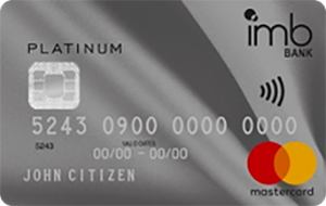 IMB Platinum Rewards Mastercard