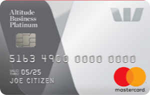 Westpac Altitude Business Platinum credit card
