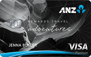 Discontinued: ANZ Rewards Travel Adventures Card