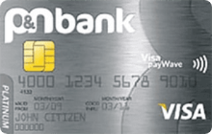 P&N Bank Visa Platinum Credit Card