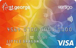 St.George Vertigo Rainbow Credit Card