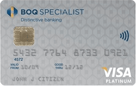 BOQ Specialist Platinum Qantas Credit Card