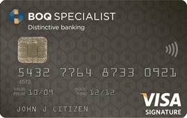 BOQ Specialist Signature Qantas Credit Card