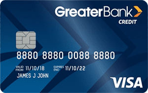 Greater Bank Visa Credit Card