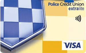 Police Credit Union extralite Credit Card