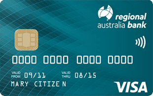 Regional Australia Bank Your Choice Credit Card
