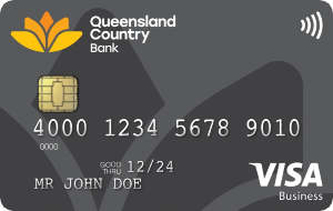 Queensland Country Visa Business Credit Card